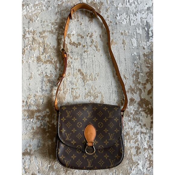 LOUIS VUITTON Monogram Saint Cloud GM Shoulder Bag - Picture 1 of 10
